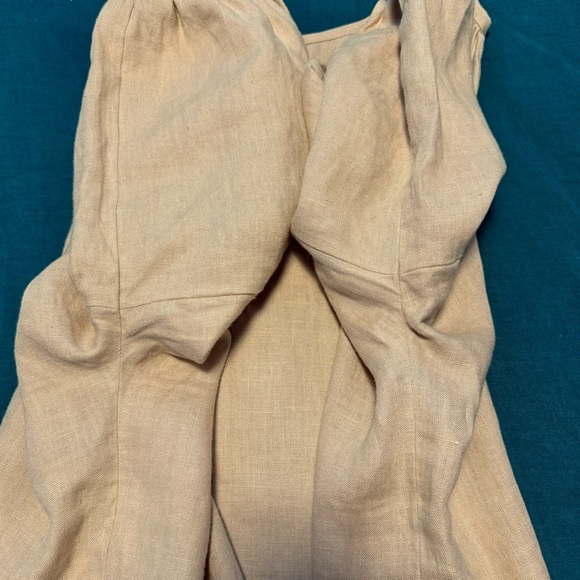 Like new Eli & Barry Puff Top 01 100% linen natural fibers balloon sleeve M L XL - Picture 8 of 15
